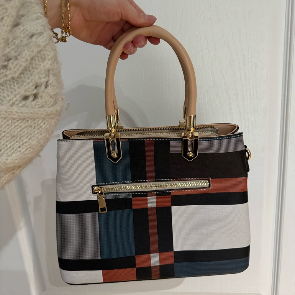 Tibes Stylish Multicolor Handbag